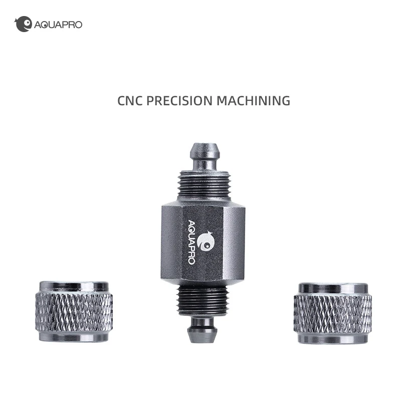 CO2 Aluminiumalloy Check Valve Aquarium Accessories Fish Tank Supplies Equipment Akvarium Checker Terrarium Fishbowl Cylinder - Image 4