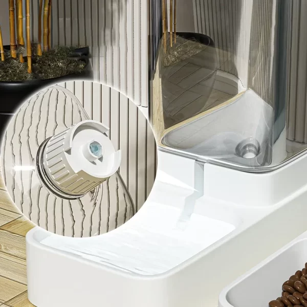 New Pet Dog Feeder Cat Automatic Feeding Water Bowl Transparent Pet Food Storage Dispenser Container Puppy Kitten Accessories - Image 4