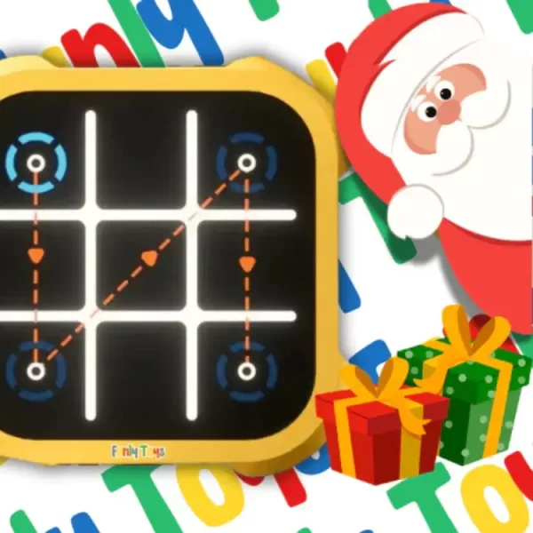 Tic-Tac-Toe Board Game Children's Electronic Toys Chess Board Board Games Chess Board Game Chess Set Portable For Adults Kids - Image 12
