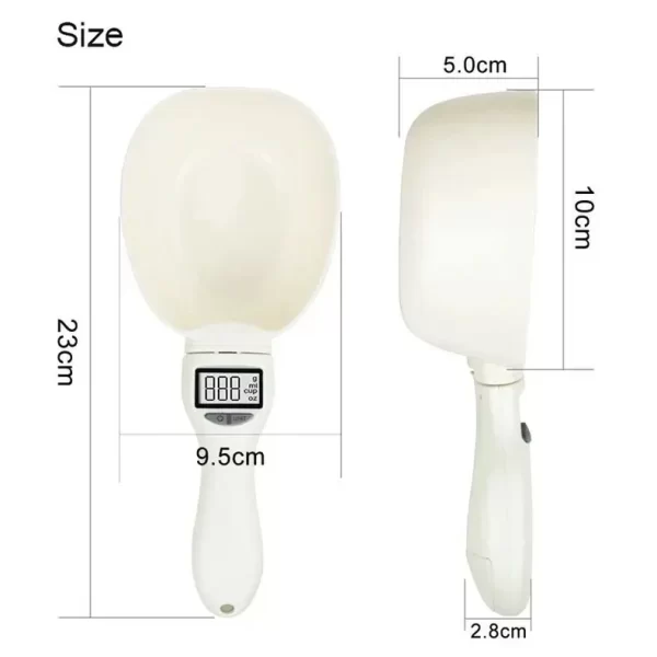 Pet Food Measuring Spoon Scale Kitchen Digital Food Measuring Spoon Suitable for Cat and Dog Food Measuring Digital Spoon Scale - Image 8