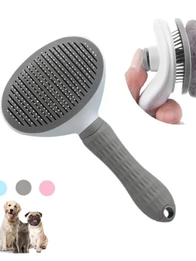 Pet Cat Hair Brush Dog Comb Grooming And Care Cat Brush Stainless Steel Comb For Long Hair Dog Cleaning Pets Cat Dog Accessories
