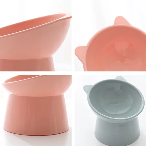 1pcs Raised Cat Food Bowls Anti Vomiting, Pet Food Bowl for Flat-Faced Cats,Small Dogs,Protect Pet's Spine,Dishwasher Safe - Image 6
