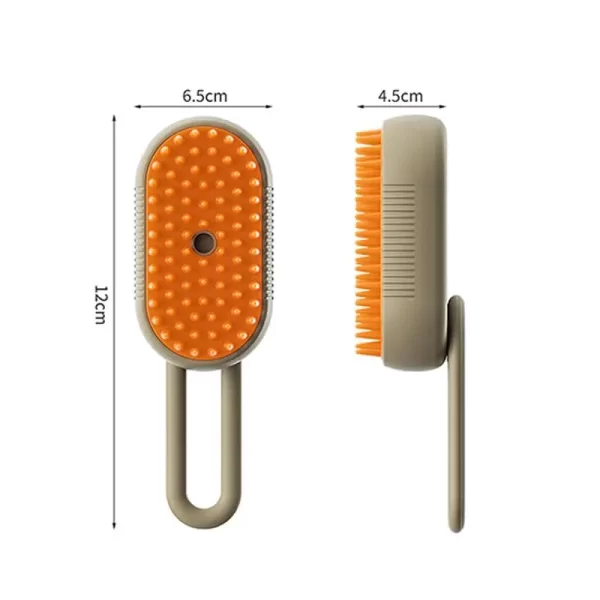 3-in-1 Dog Hair Brush Cat Hair Brush Electric Pet Cleaning Brush Steam Spray Brush Massage Hair Removal Comb Anti Flying Brush - Image 6