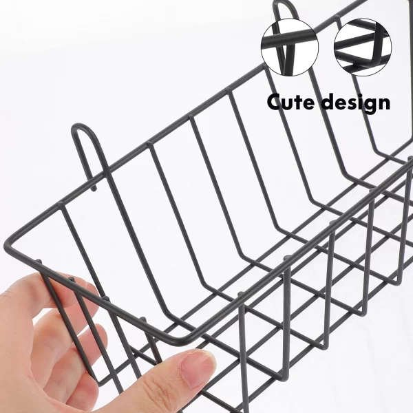Rabbit Hay Feeder Bunny Convenient Accessories Daily Use Holder Wrought Iron Suspending - Image 6