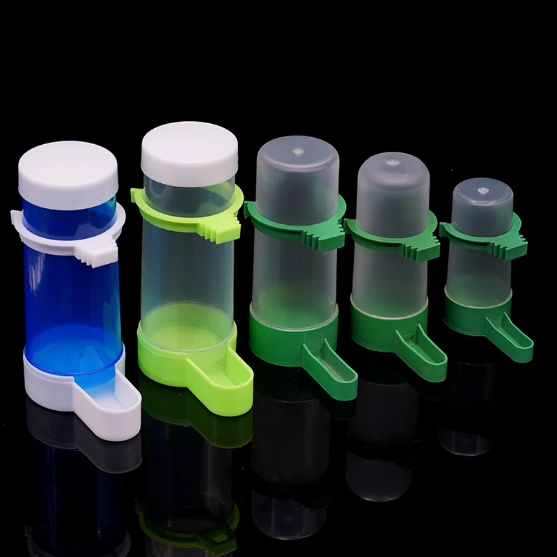 1Pcs Pet Bird Parrot Automatic Drinker Cups Feeder Bottle Bird Cage Parrot Feeding Tool Automatic Feeder Bowls And Drinkers - Image 2