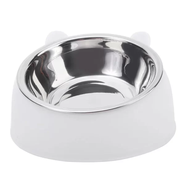100ML Cat Dog Bowl 15 Degrees Raised Non Slip Puppy Base Cat Food Drinking Water Feeder Tilt Safeguard Neck Pet Bowl Accessories - Image 17