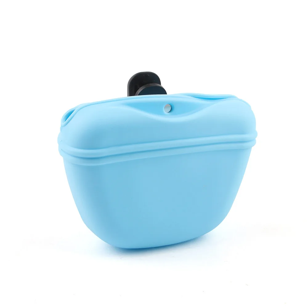 Silicone Dog Treat Bag Pet Portable Dog Training Waist Bag Outdoor Feeder Puppy Snack Pouch Food Reward Storage Bag Pet Supplies - Image 9