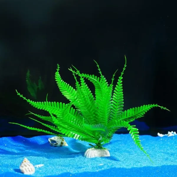 920L Fishtank Artificial Plant Landscape Fish Tanks Decorations for Aquariums Terrarium Shrimp Grass Ornaments Green - Image 4