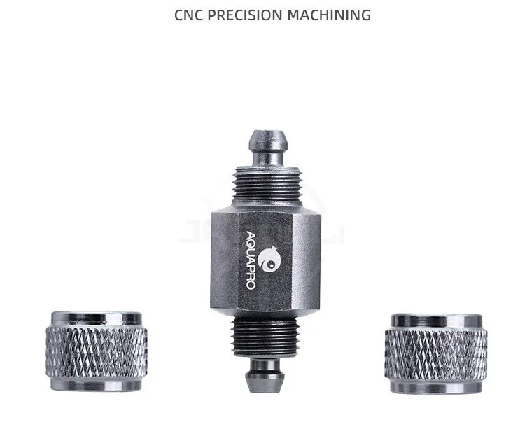 CO2 Aluminiumalloy Check Valve Aquarium Accessories Fish Tank Supplies Equipment Akvarium Checker Terrarium Fishbowl Cylinder - Image 9