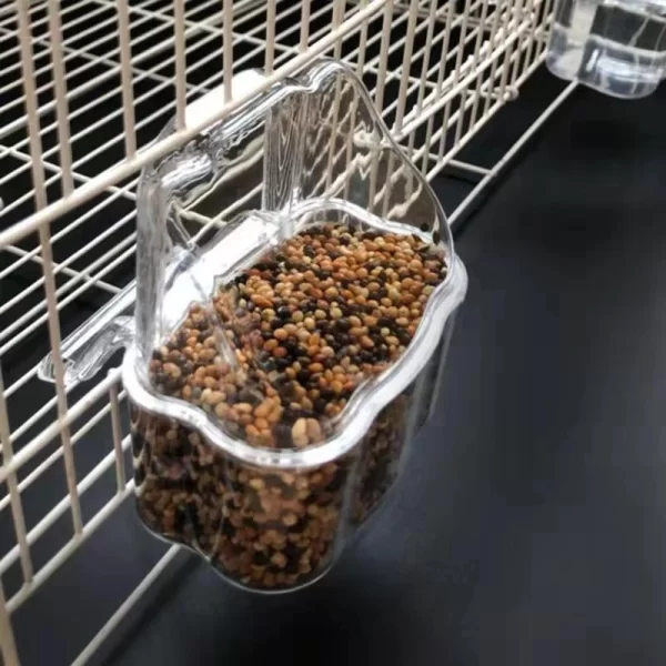Bird Food Container Feeder Seed Food Container for Cage Accessories for Budgerig - Image 4