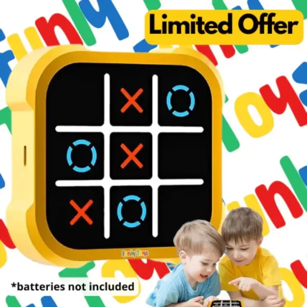 Tic-Tac-Toe Board Game Children's Electronic Toys Chess Board Board Games Chess Board Game Chess Set Portable For Adults Kids - Image 2
