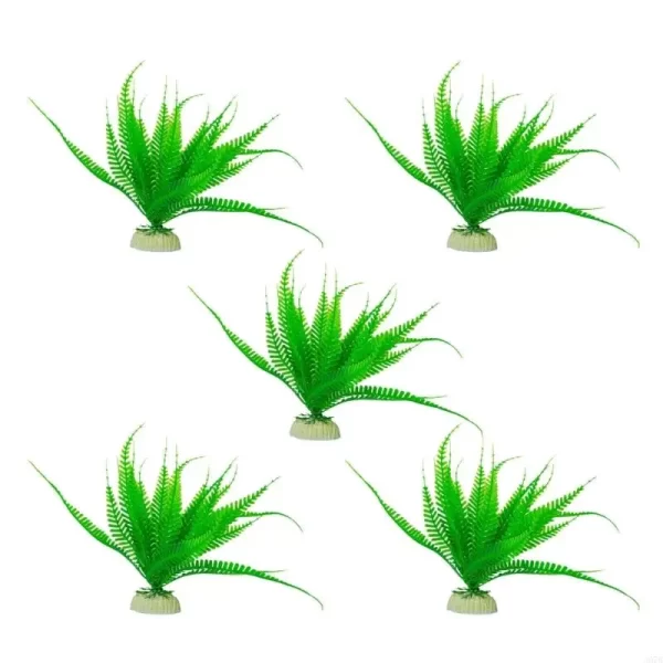 920L Fishtank Artificial Plant Landscape Fish Tanks Decorations for Aquariums Terrarium Shrimp Grass Ornaments Green