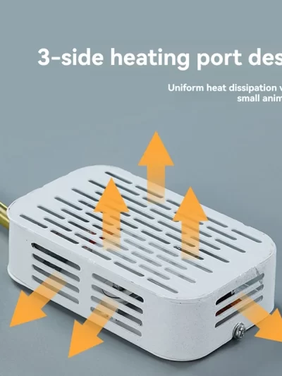 Bird Cage Heater Simulated Natural Environment Lighting Warming Heat Lamp Anti Bite Warmer Light For Parrots Parrot