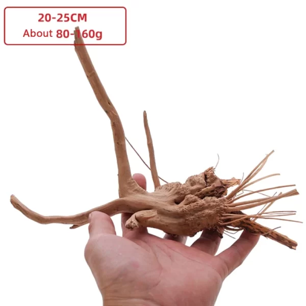 1 Pcs Wood Natural Trunk Driftwood Tree Aquarium Fish Tank Plant Stump Aquarium Fish Tank Ornament Landscaping Decoration - Image 6