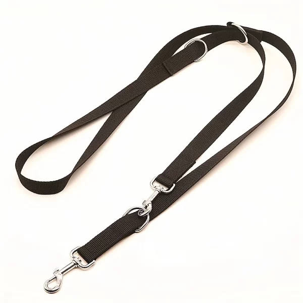 Dog Leashes Outdoor Dog Chain  Control Dog Lead Leash Adjustable Training Double Ended 2.5M Police Style Safety Pet Dogs Walking - Image 3