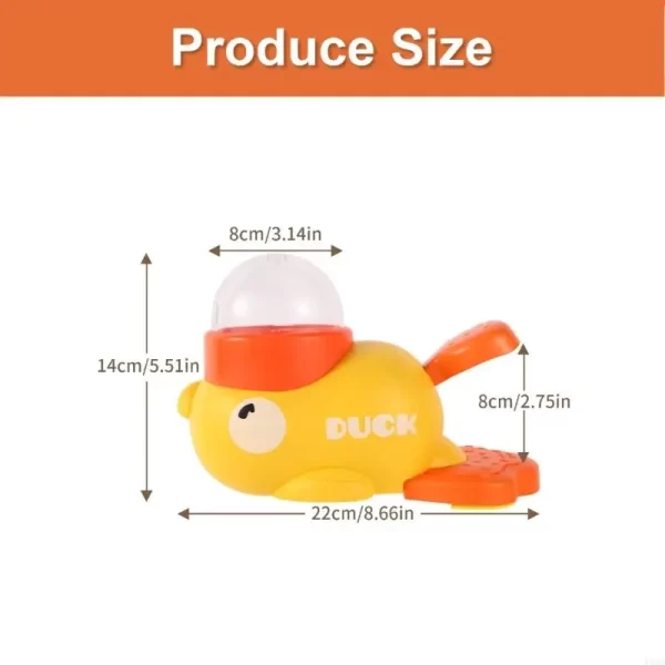 F68D Cartoon Duck Pet Slow Feeder for Cats Dog Feeding Tool Treats Feeder Enrichment Dispenser Pet Feeding Supply - Image 6