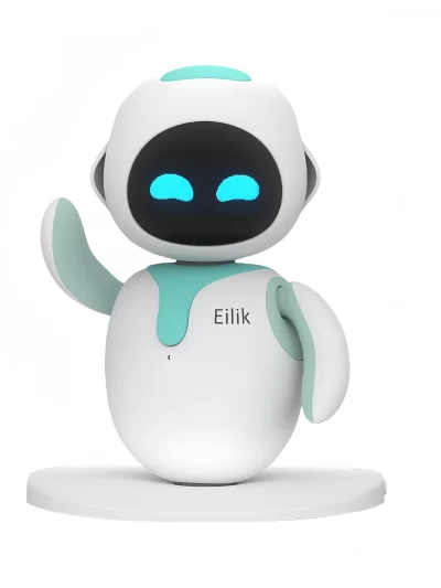 Eilik A Cute Robot Pets Toys with Abundant Emotions Animations and Mini Games Your Perfect Desk Touch Interactive Companion