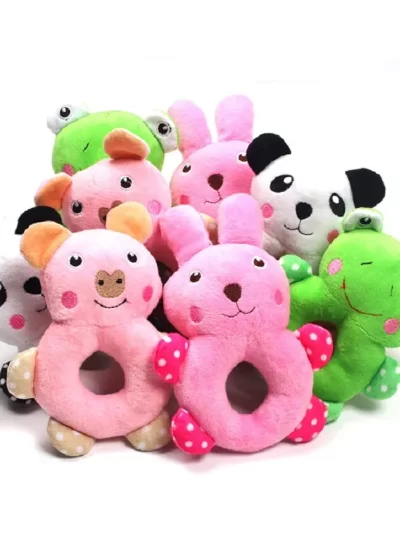 Pet Supplies Puppy Teddy Plush Circular Toy Cute Teeth Grinding Puzzle Cleaning