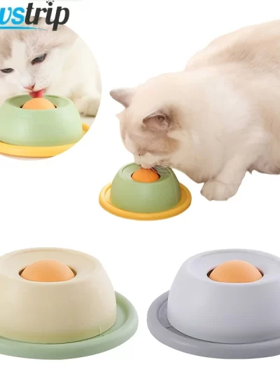 Interactive Pet Cat Licking Food Toys Anti-slip Pet Slow Feeder for Cats Funny Kitten Licking Plate Cat Accessories