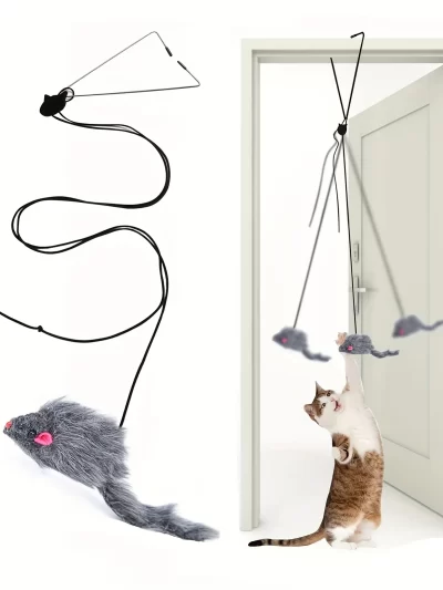 Door Hanging Cat Toy Stress Relieve Living OmDoor Hanging Toy for Living Room Hanging Kitten