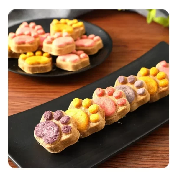 10/20/50Pcs Cat Snacks Cat Biscuit Freeze-Dried Cat Claw Biscuits Dog Snacks Nutrition Fattening Snack Cat Training Reward Snack - Image 8