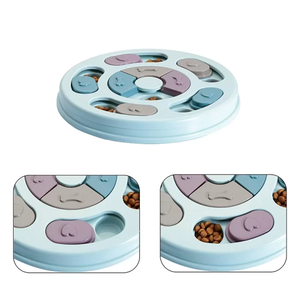 Pet Feeder Dog Educational Toys Increase Puppy Intellectual Food Dispenser Interactive Educational Feeding Toys - Image 13