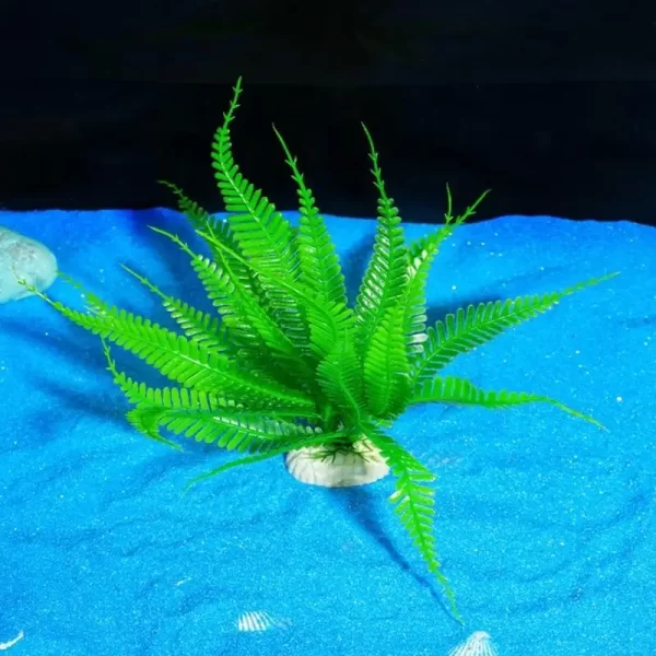 920L Fishtank Artificial Plant Landscape Fish Tanks Decorations for Aquariums Terrarium Shrimp Grass Ornaments Green - Image 2