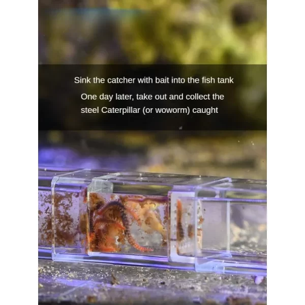 Snail Catcher & Trap - Efficient Cleaning Tool for Freshwater and Saltwater Aquariums  Aquarium Accessories - Image 4