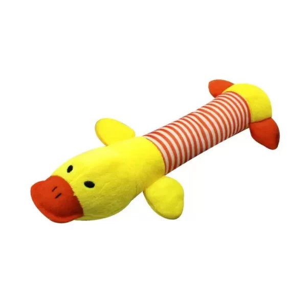 Cute Pet Dog Cat Plush Squeak Sound Dog Toys Funny Fleece Durability Chew Molar Toy Fit for All Pets Elephant Duck Pig - Image 6