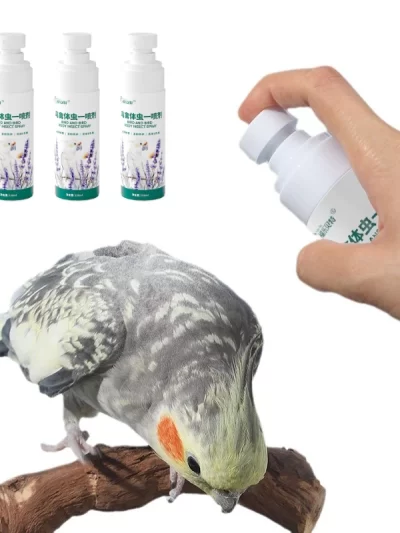100ml Bird insect repellent parrot supplies in addition to feather lice mites sterilization in vitro insect spray starling thrus