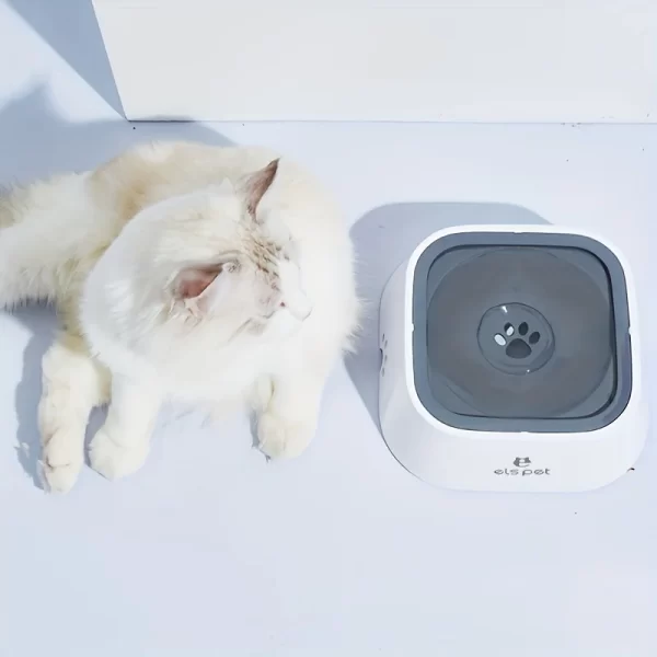 Dog Water Bowl Dog Bowl Slow Water Feeder No-Spill Pet Water Bowl Slow Feeder Dish - Image 11