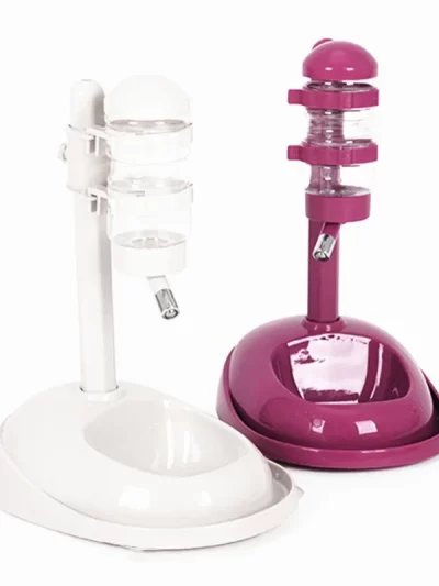 Dog Can Lift Water Cup Hanging Type Non-wet Mouth Automatic Drinking Fountain Pet Vertical Feeder Bowl