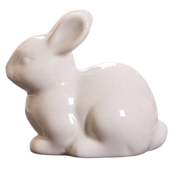 Miniature Ceramic Rabbit Landscape DIY Crafts Accessories for Flat Dormitory Decoration - Image 9