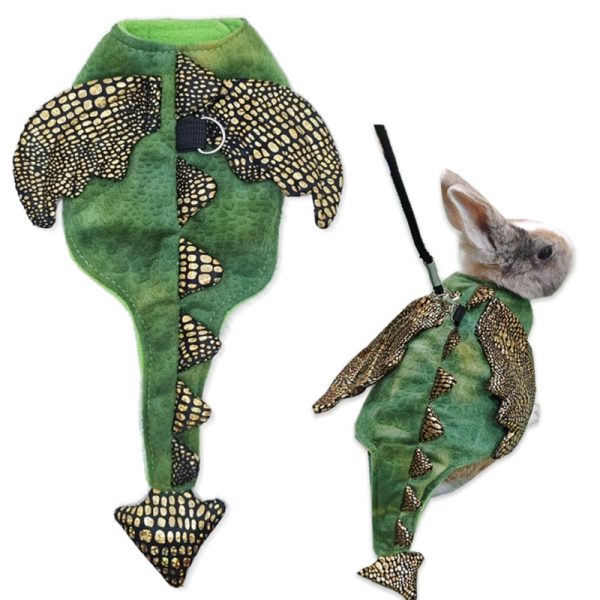 Harness Leash for Rabbit, Dinosaur Costume, Small Animal Clothes, Guinea Pigs, Hamster, Guinea Pigs, Drop Shipping - Image 14