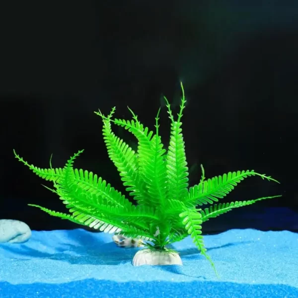920L Fishtank Artificial Plant Landscape Fish Tanks Decorations for Aquariums Terrarium Shrimp Grass Ornaments Green - Image 5