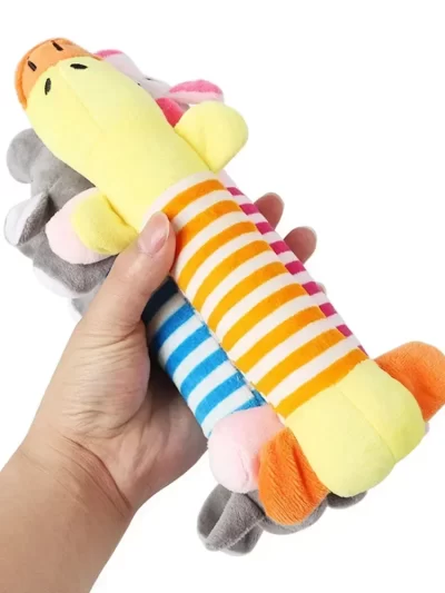 Duck, Elephant, Pig, Pet Grinding Toy, Plush Dog Chewing Toy, Durable Small and Medium Sized Dog, Cute Animal Shaped Puppy Toy