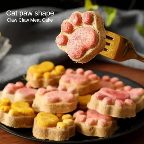 10/20/50Pcs Cat Snacks Cat Biscuit Freeze-Dried Cat Claw Biscuits Dog Snacks Nutrition Fattening Snack Cat Training Reward Snack - Image 7