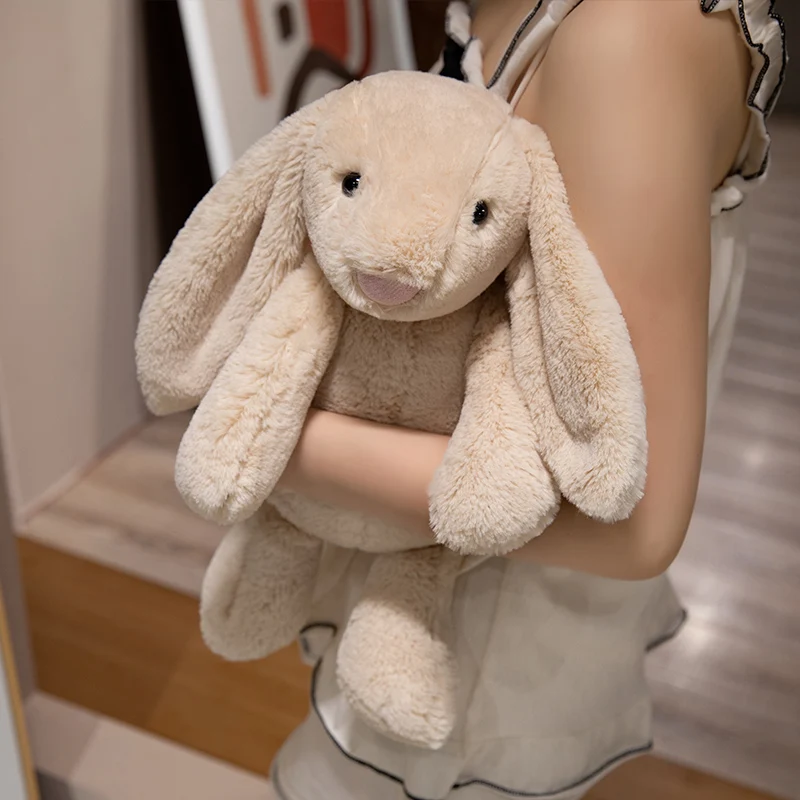 Cute Lop Rabbit Plush Toy Soft Stuffed Long Ears Bunny Doll Funny Baby's Sleeping Companion Delicate Home Decoration Kids Gifts - Image 5