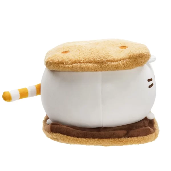 Kawaii Chocolate Cookie Fat Cat Plushies Soft Stuffed Animal Pillow Accompany Sleep Toy Home Decoration Toys Kids Birthday Gifts - Image 5