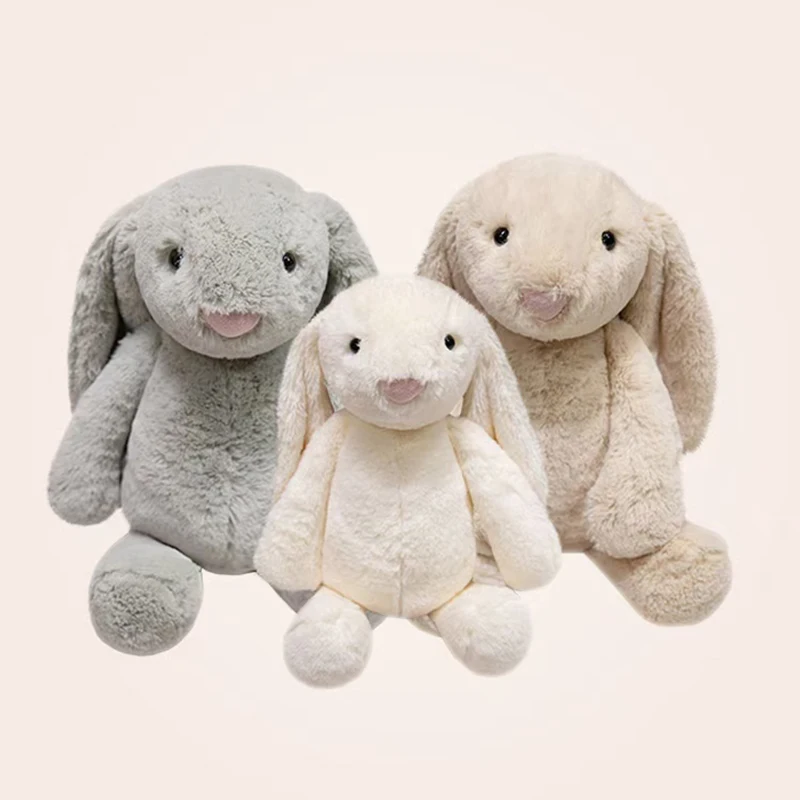 Rabbit plush toy plush animal rabbit doll simulation rabbit children's toys birthday Christmas gift girl boy - Image 20