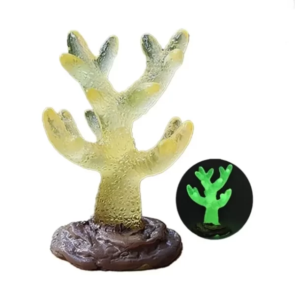 Undersea Artificial Fake Coral Water Plants Landscape Fish Tank Luminous Simulation Coral Aquarium Decoration Micro Ornaments - Image 10