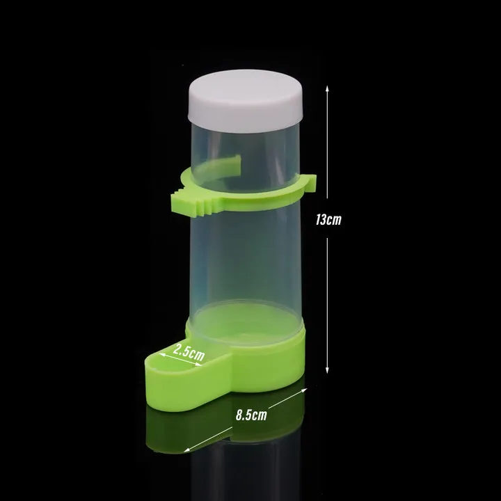 1Pcs Pet Bird Parrot Automatic Drinker Cups Feeder Bottle Bird Cage Parrot Feeding Tool Automatic Feeder Bowls And Drinkers - Image 10