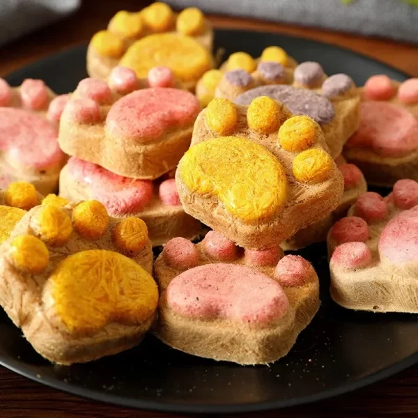 10/20/50Pcs Cat Snacks Cat Biscuit Freeze-Dried Cat Claw Biscuits Dog Snacks Nutrition Fattening Snack Cat Training Reward Snack - Image 11
