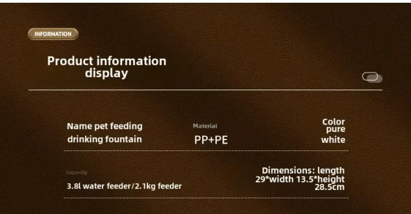 Pet Automatic Feeder Gravity Dispenser Food Storage Bucket Large Capacity Food Grade Materials Simple Cleaning for Cat Dog - Image 14