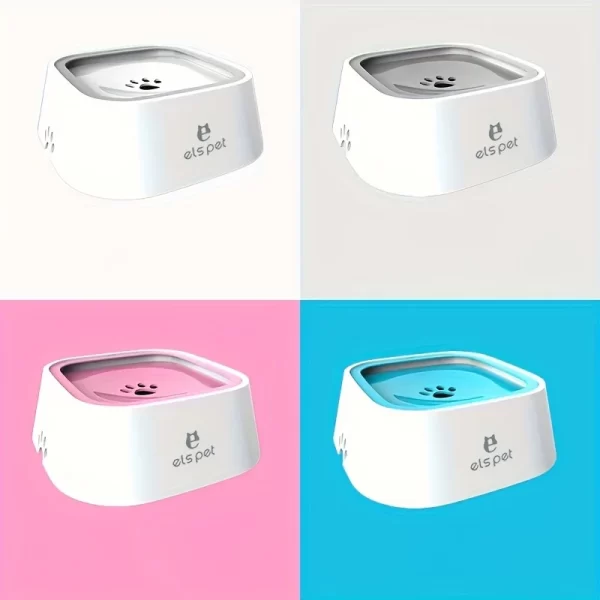 Dog Water Bowl Dog Bowl Slow Water Feeder No-Spill Pet Water Bowl Slow Feeder Dish - Image 6