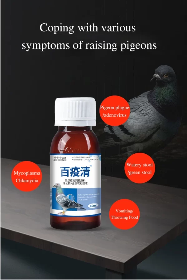 Green Water Stools, Pigeon Medicine, Newcastle Disease, Bursitis, Pigeon Supplies, Racing Pigeons, Parrots, Bird Supplies - Image 9