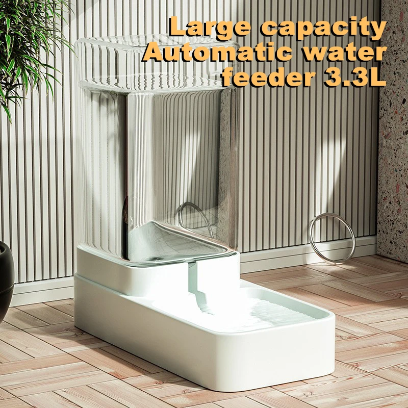 Automatic Cat Feeder & Water Dispenser with Gravity Food Storage Container for Cats and Dogs - Image 9