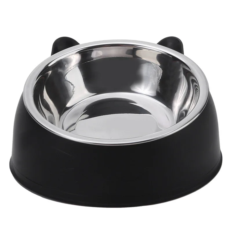 100ML Cat Dog Bowl 15 Degrees Raised Non Slip Puppy Base Cat Food Drinking Water Feeder Tilt Safeguard Neck Pet Bowl Accessories - Image 8