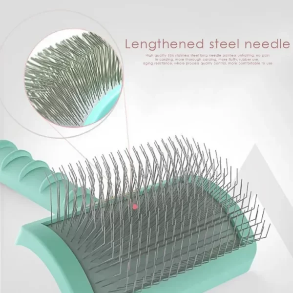 Dog Grooming Comb Shedding Hair Remove Needle Brush Slicker Massage Open Knot Comb Hair Tool Large Dog Pet Supplies Accessories - Image 6
