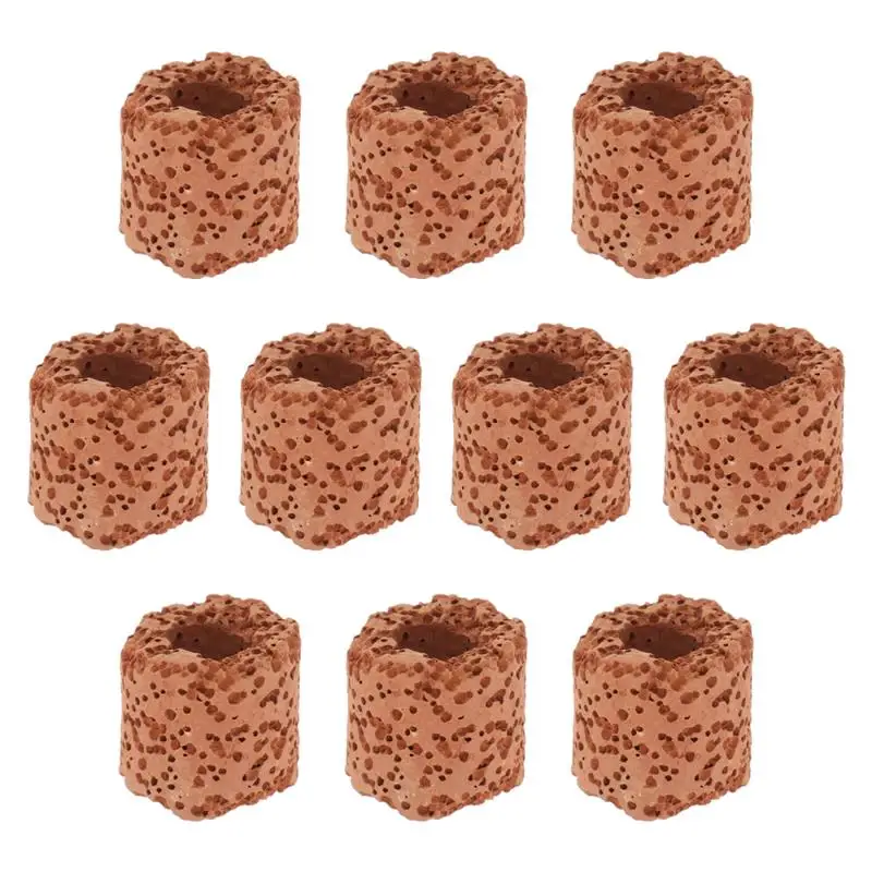 10pcs Aquarium Ceramic Holder For Plants Weights Pot Aquatic Filter Fish Tank Media Aquarium Breeding Isolation Box Function - Image 7